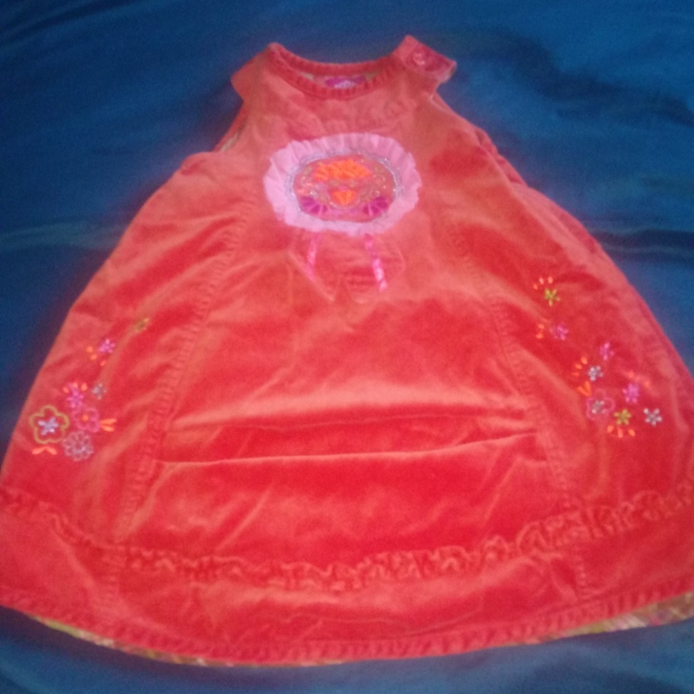 Oilily Orange dress size 86 cm or 18-24 months